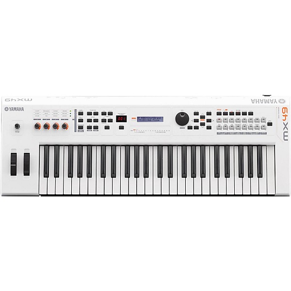 Yamaha MX49 49-Key Music Production Synthesizer - White | Guitar