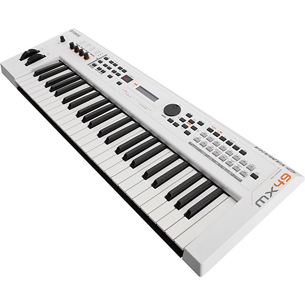 Yamaha MX49 49-Key Music Production Synthesizer - White | Guitar