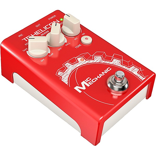 TC Helicon Mic Mechanic 2 Vocal Effects Pedal | Guitar Center