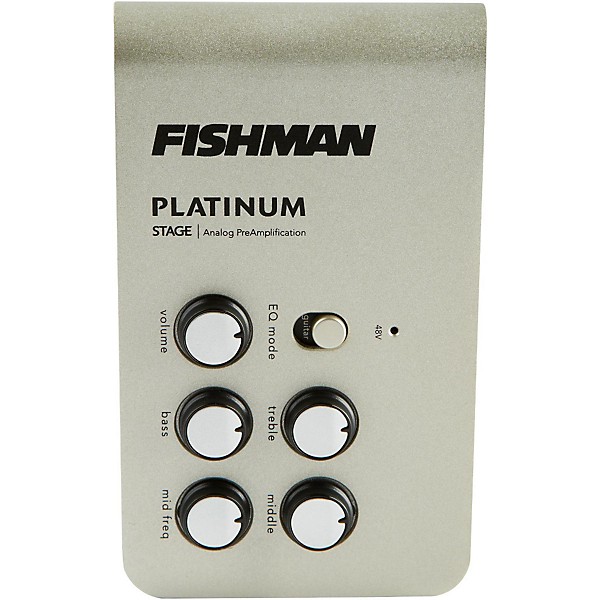 Fishman Platinum Stage Acoustic Guitar Preamp | Guitar Center