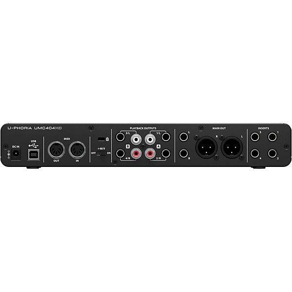 Behringer U-PHORIA UMC404HD Audiophile | Guitar Center