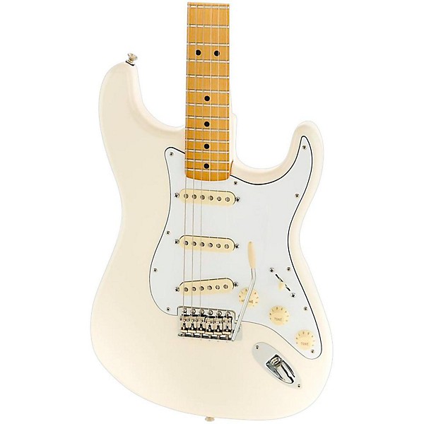 Fender Jimi Hendrix Stratocaster Olympic White Maple Fingerboard
