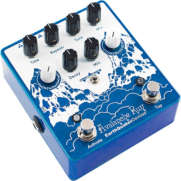 EarthQuaker Devices Avalanche Run V2 Reverb/Delay Effects Pedal