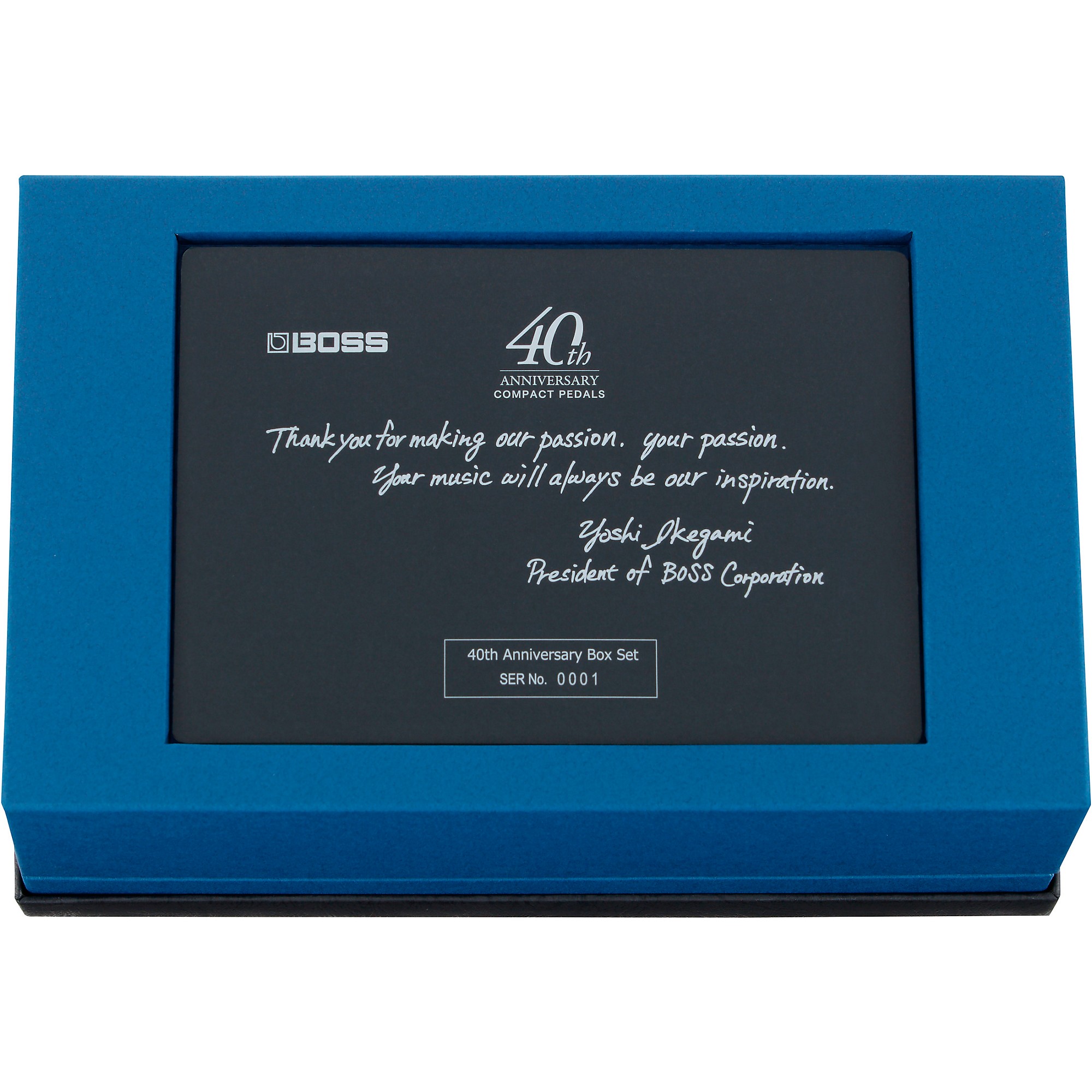 Open Box BOSS FX 40th Anniversary Pedal Box Set | Guitar Center