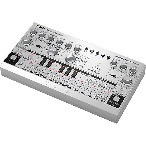 Behringer TD-3 Analog Bass Line Synthesizer Silver | Guitar Center