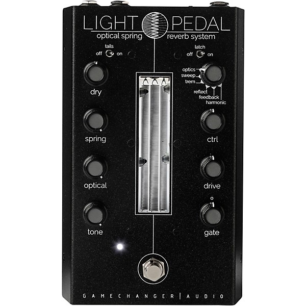 Gamechanger Audio Light Pedal Analog Optical Spring Reverb Black