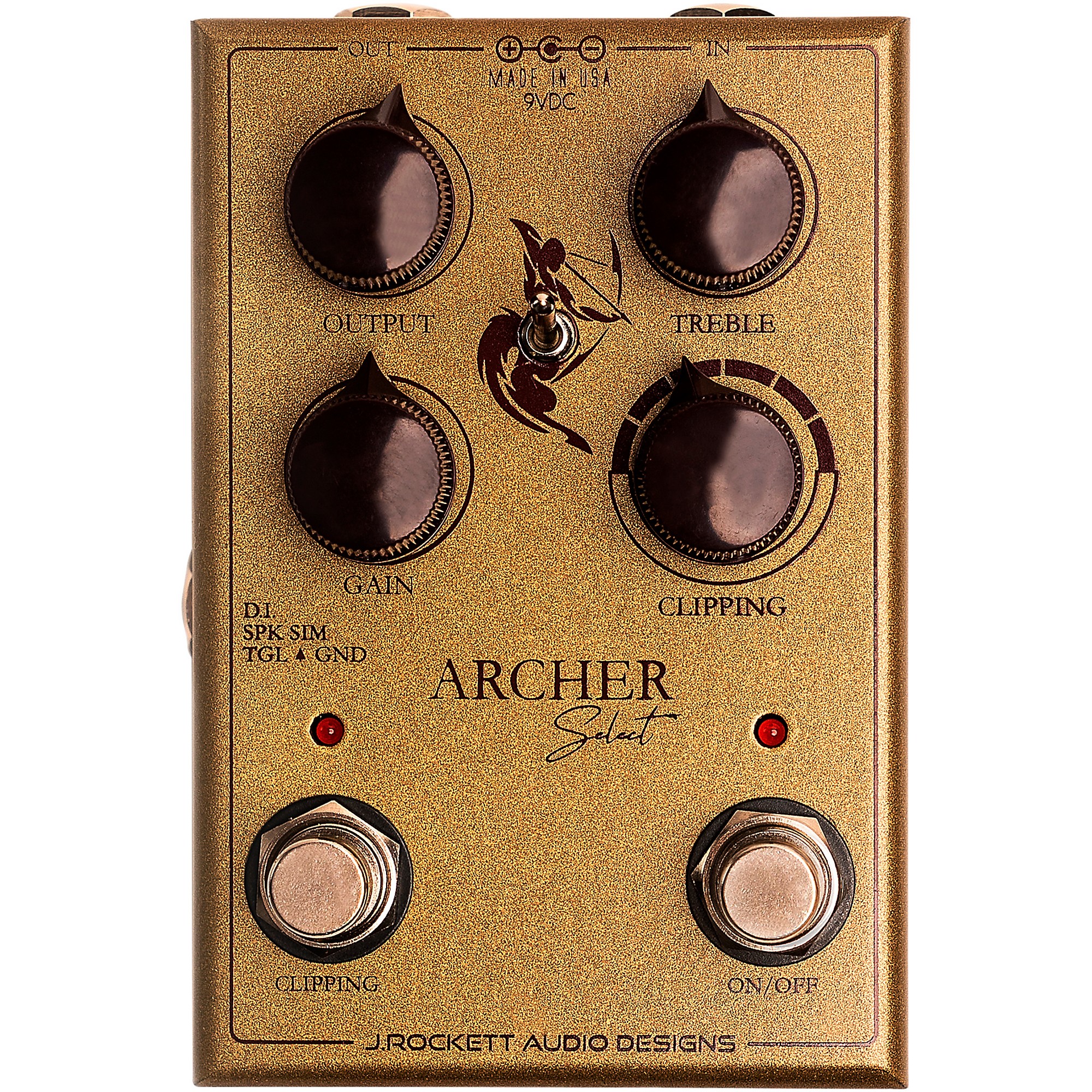 J.Rockett Audio Designs Archer Select Boost/Overdrive Effects