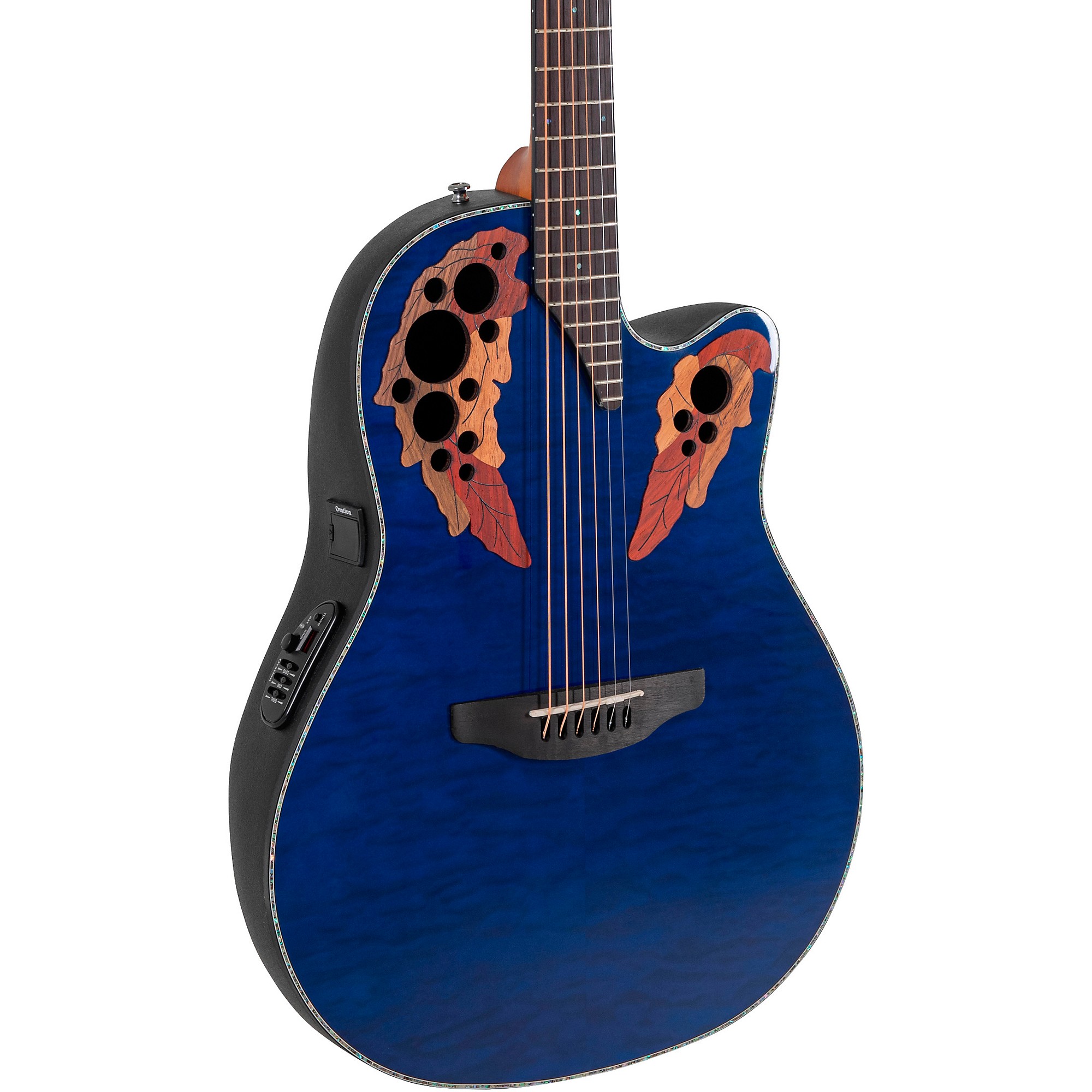 Ovation CE44P Celebrity Series Elite Plus Mid-Depth Acoustic