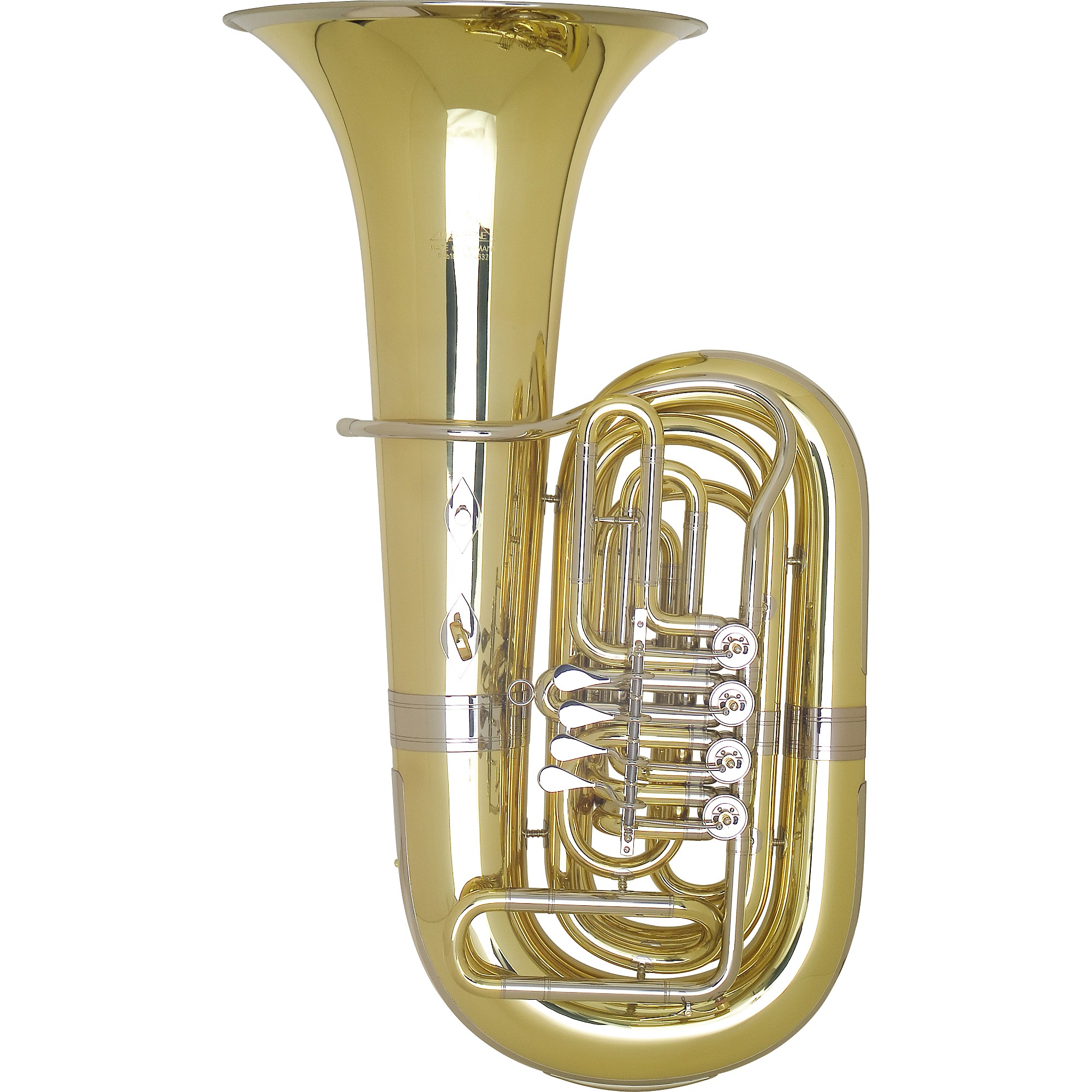 Miraphone 187 Series 4-Valve BBb Tuba With Hard Case | Music & Arts