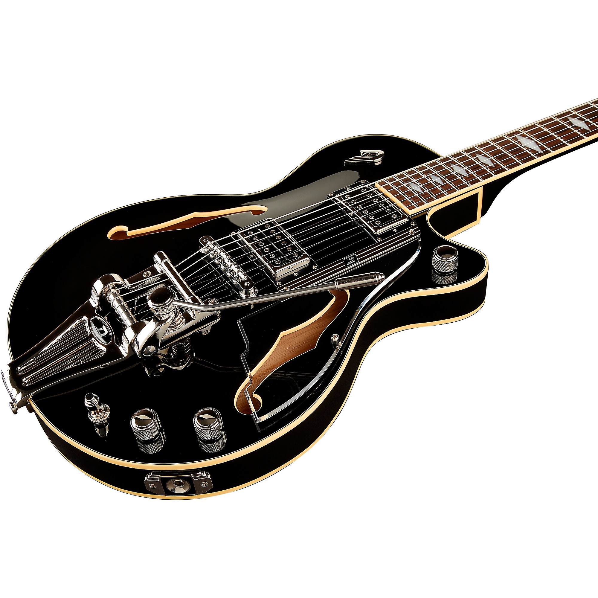 Duesenberg USA Starplayer TV Deluxe Electric Guitar Black | Music