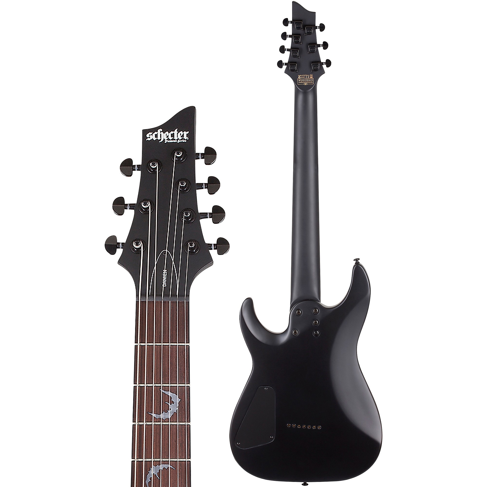 Schecter Guitar Research Damien-7 7-String Electric Guitar | Music