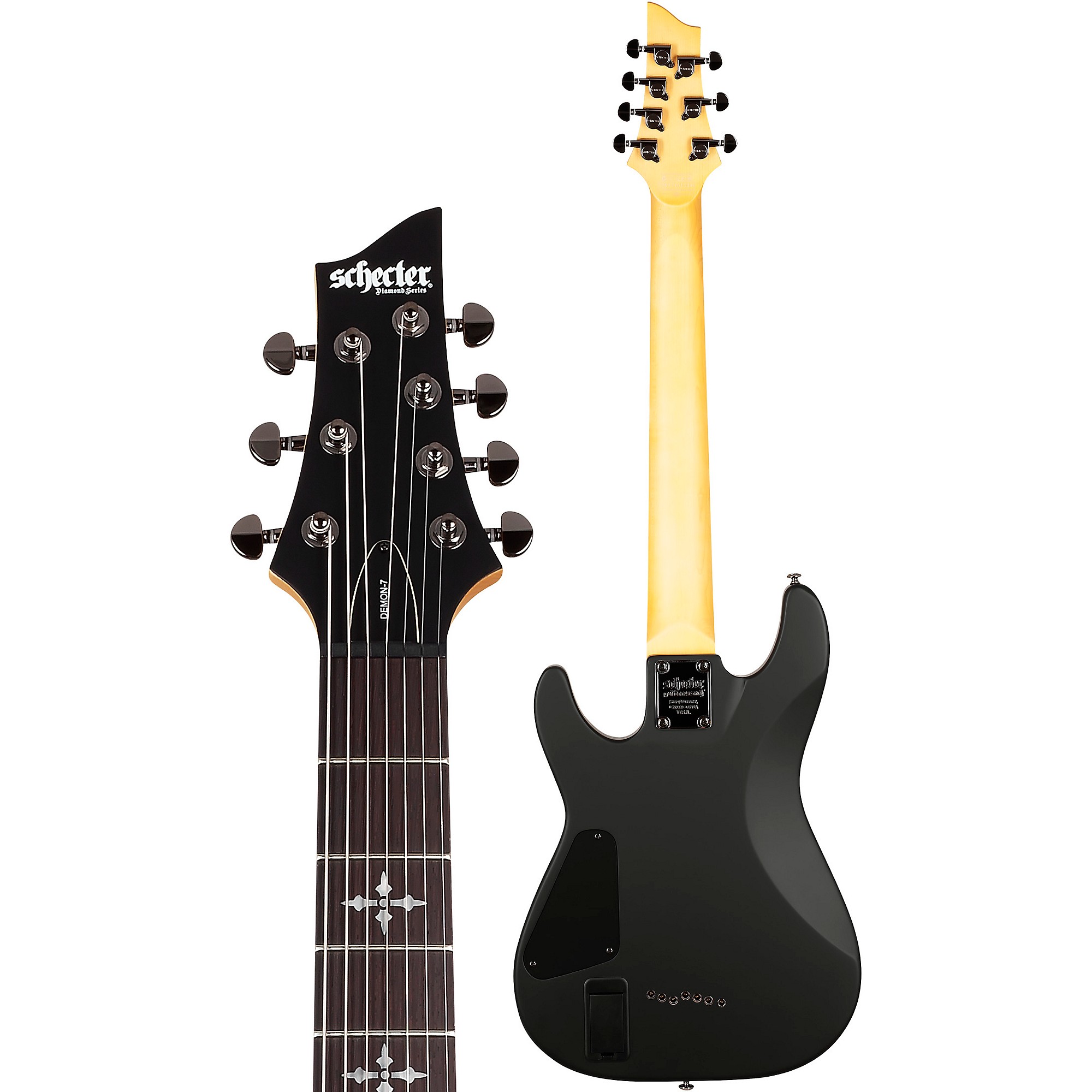 Schecter Guitar Research Demon-7 7-String Electric Guitar | Music