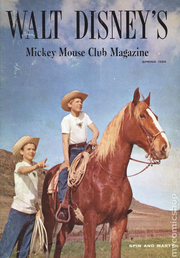 Walt Disney's Mickey Mouse Club Magazine Vol. 1 (1956) comic books