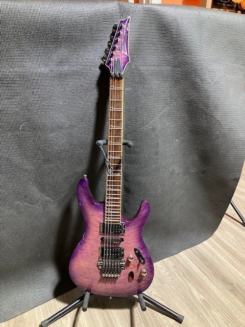 Ibanez S570DXQM Electric Guitar (Used)
