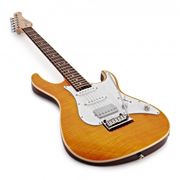 Cort G280 Select Flame Top Electric Guitar Amber - 280