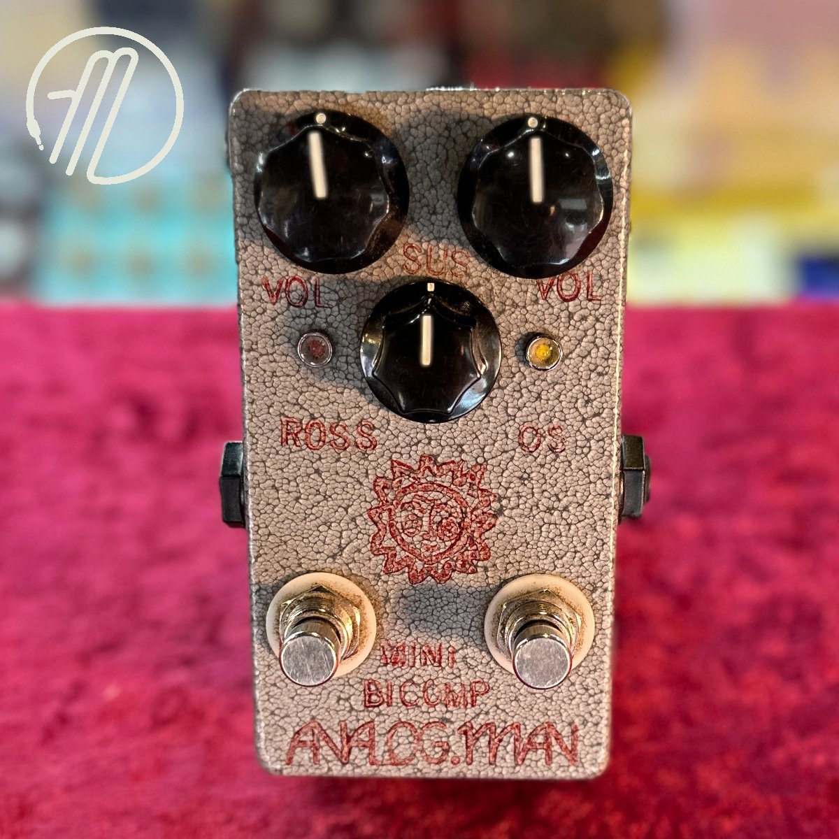 Analogman Mini Bi-Comp Compressor Pedal USED