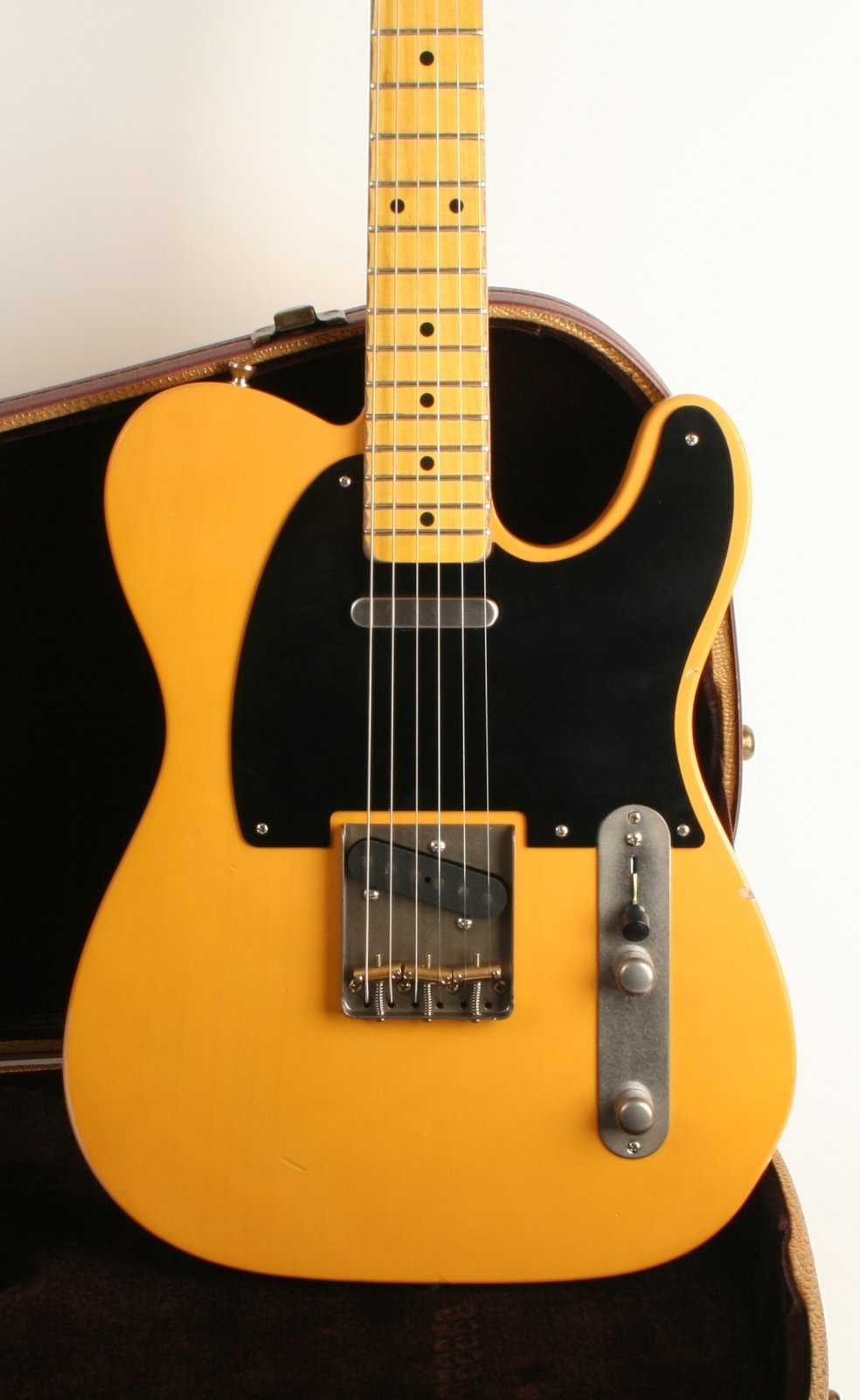 Nash Guitars T-52 Boat Neck Butterscotch Blonde Lollar Pickups GRT-552