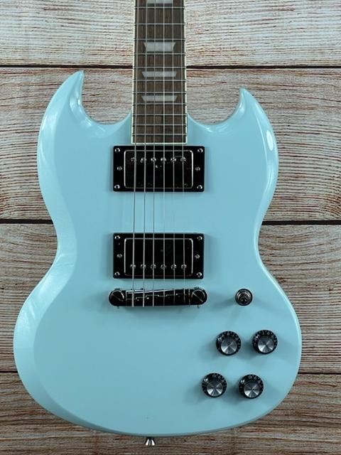 Epiphone Power Players SG Electric Guitar Ice Blue - 711106086347
