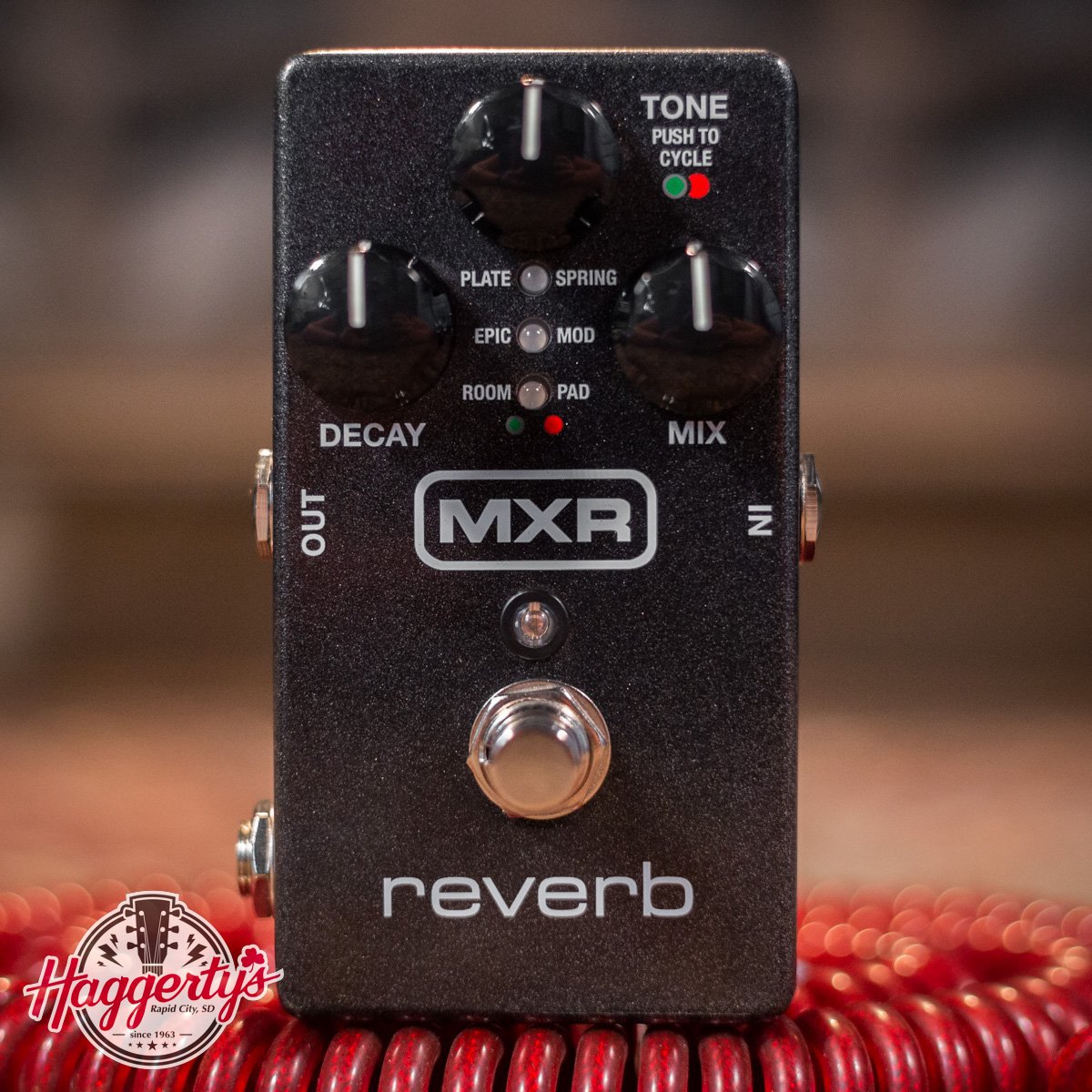 MXR M300 Digital Reverb Guitar Effects Pedal - 710137072312