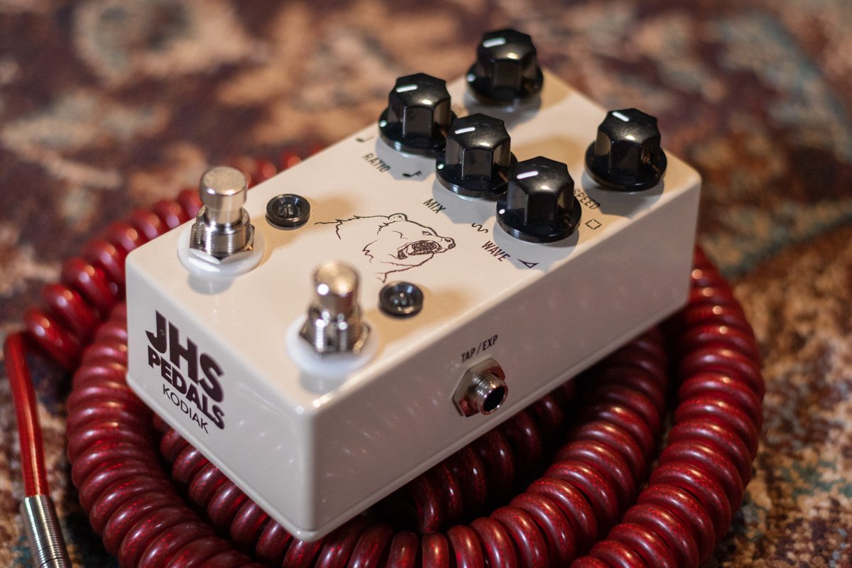 JHS Kodiak Tremolo Guitar Effects Pedal w/Tap Pedal - 650415211883