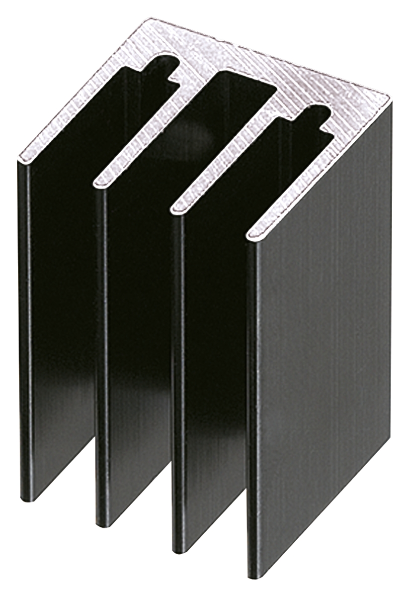 BPUE16-25 | 水谷電機工業 ヒートシンク 17.3°C/W, (L)16.5 mm (W)16