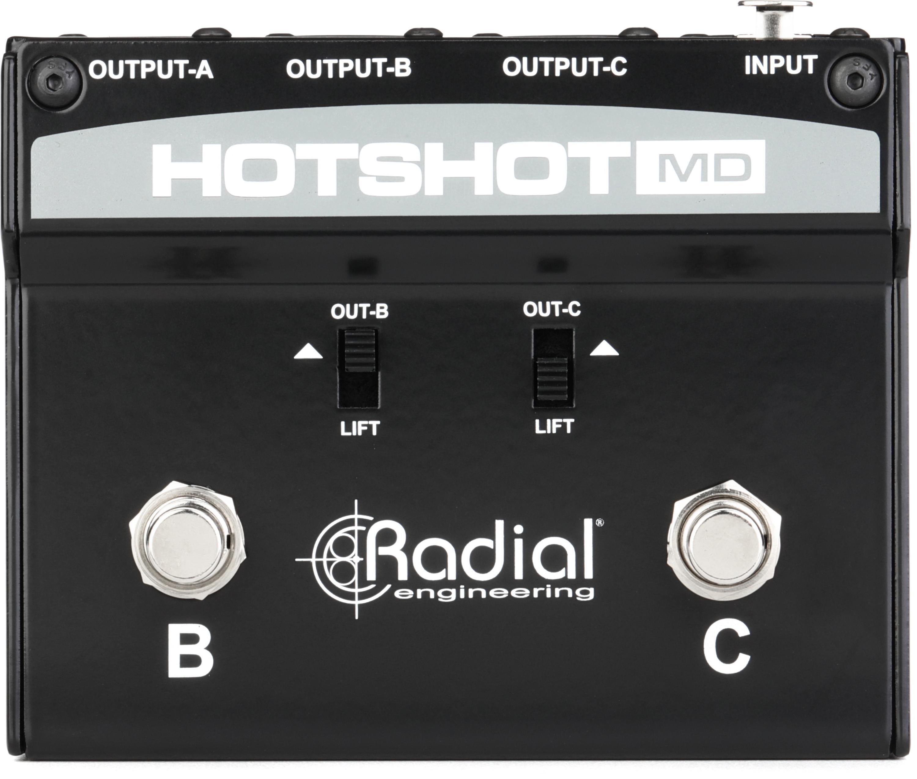 Radial Twin-City ABY Amp Switcher Pedal | Sweetwater