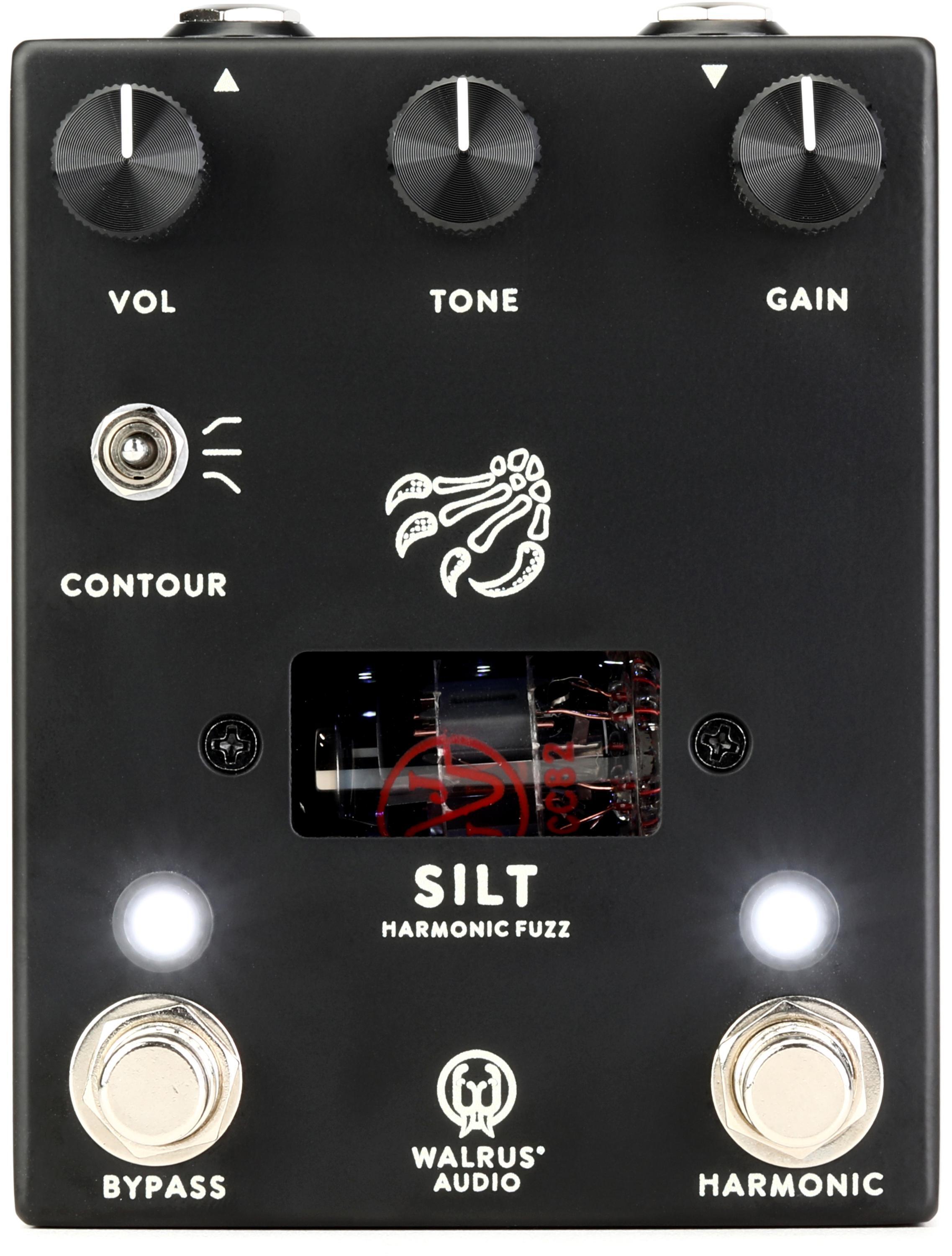 Walrus Audio SILT Harmonic Tube Fuzz Pedal - Black | Sweetwater