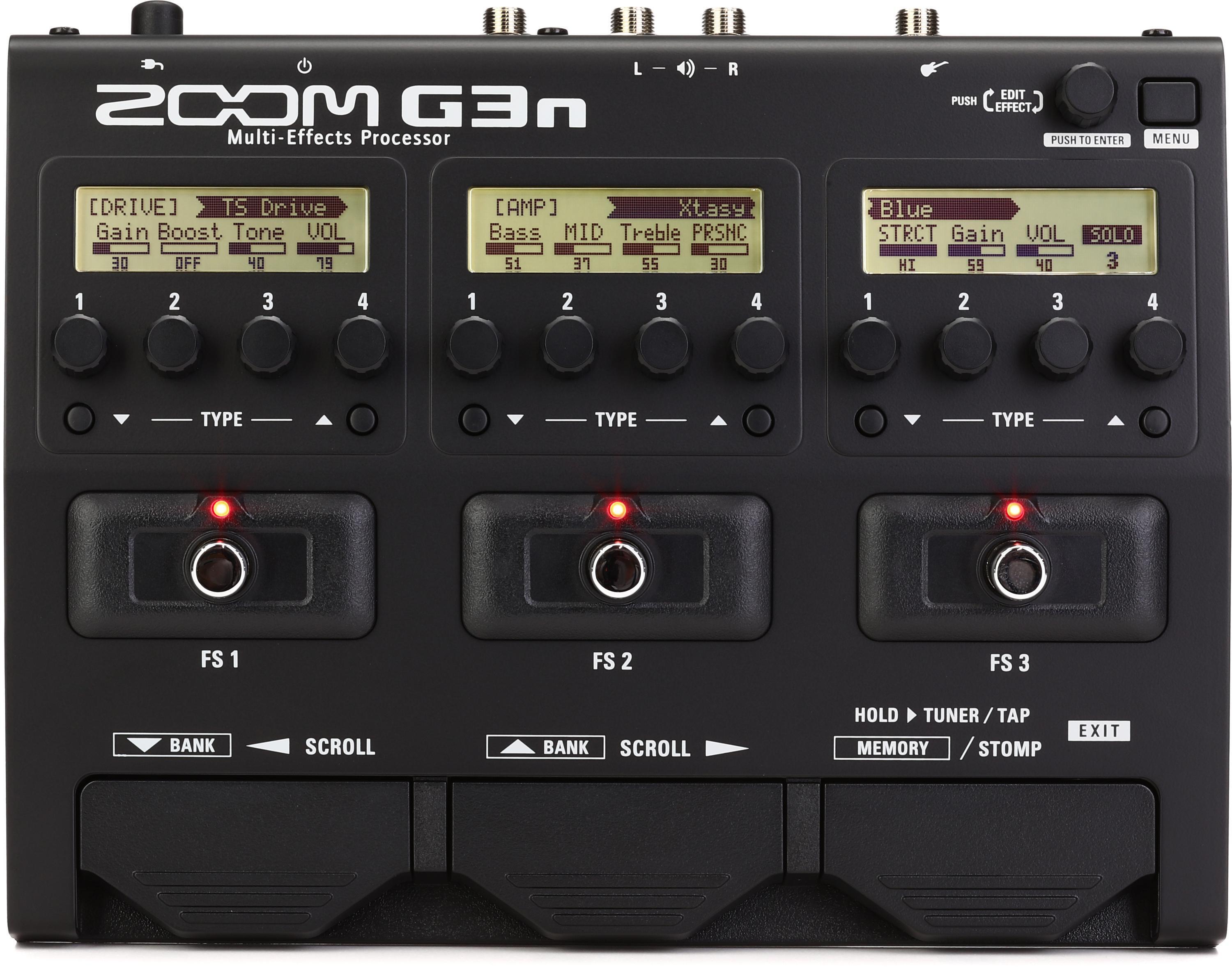 Zoom G3n Multi-effects Processor Reviews | Sweetwater