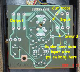True bypass for the Dunlop GCB-95 Crybaby – stinkfoot.se