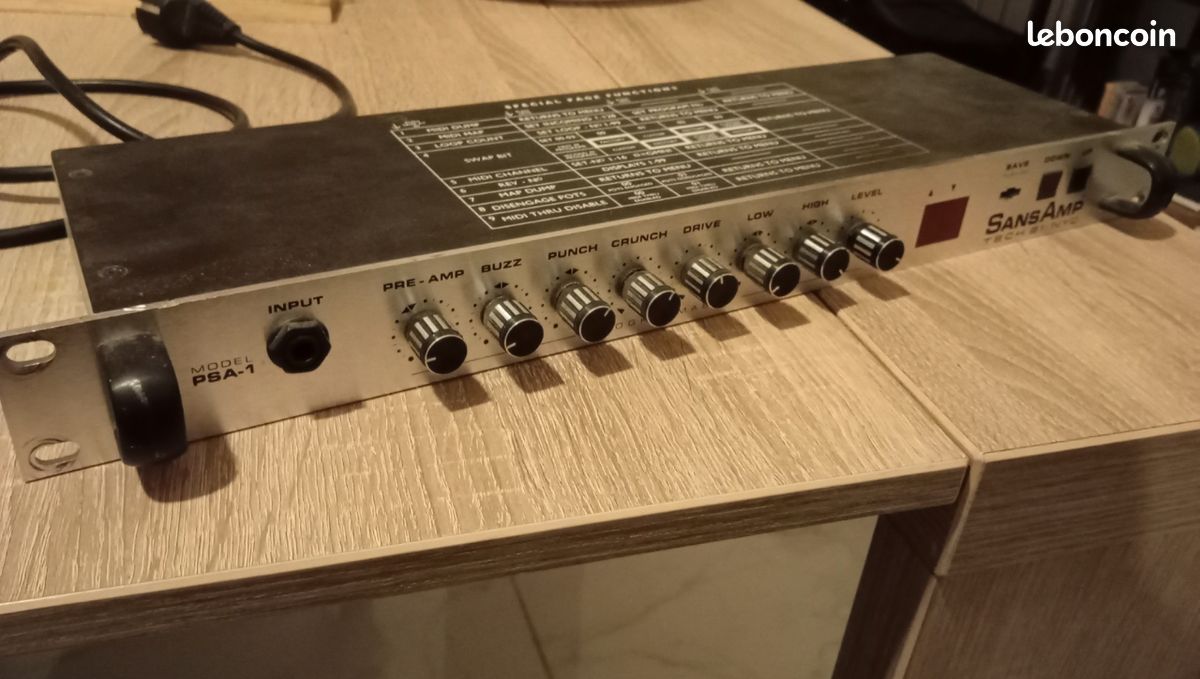 SansAmp PSA-1 - Tech 21 SansAmp PSA-1 - Audiofanzine