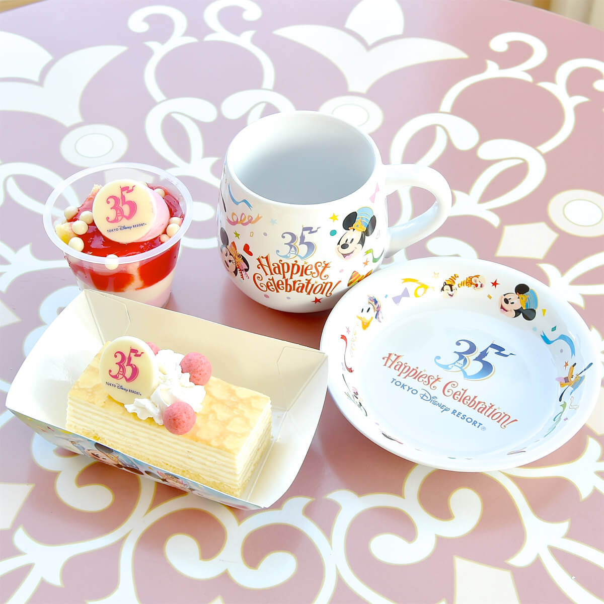 祝祭感あふれるデザイン！東京ディズニーリゾート35周年“Happiest