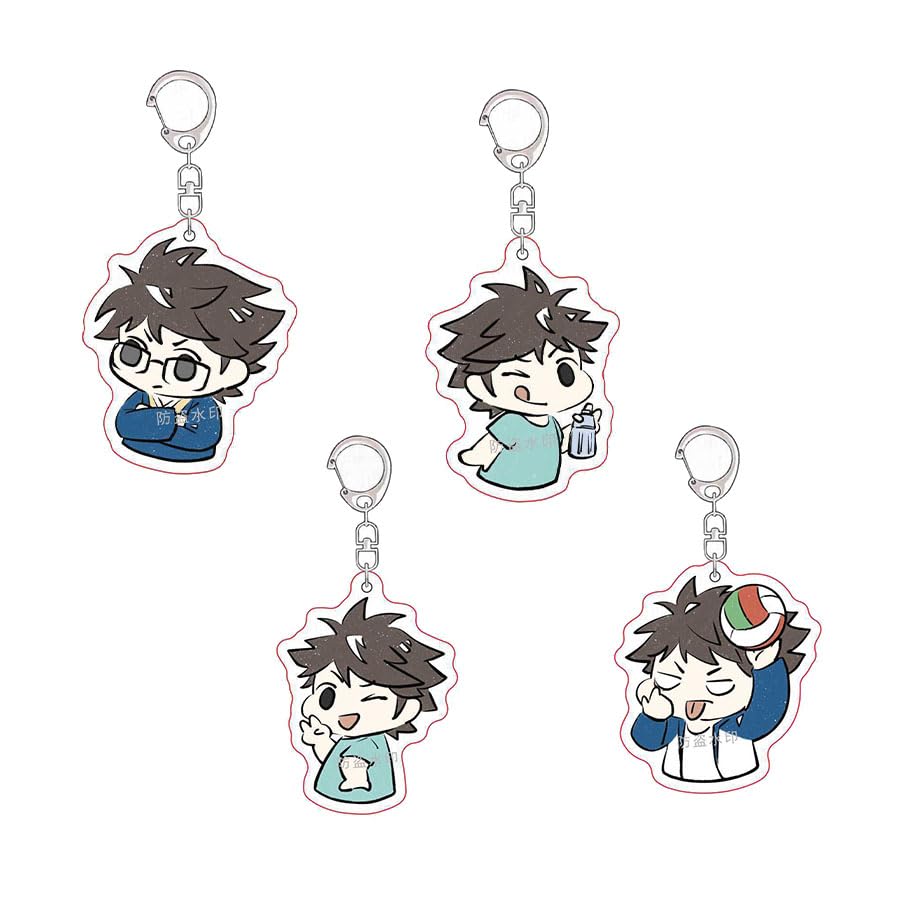Amazon.co.jp: キーホルダー ハイキュー アクキーセット 及川徹 グッズ