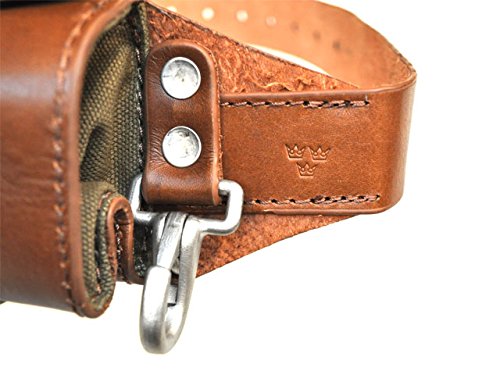 Amazon | スウェーデン軍タイプ レザーバンダリア◇ミリタリー カオス