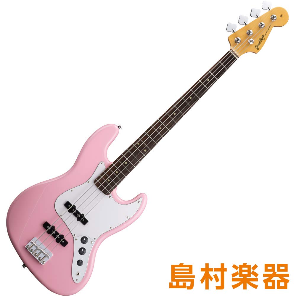 Amazon | GrassRoots G-JB-55R PINK エレキベース グラスルーツ