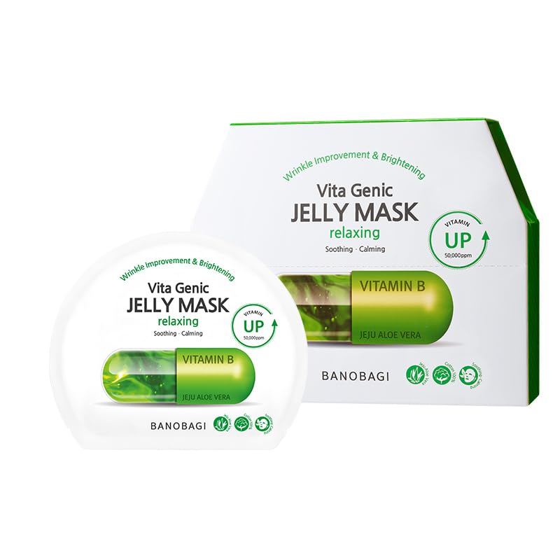 Amazon.co.jp: BANOBAGI VITA GENIC JELLY MASK RELAXING 10枚/箱 30ml