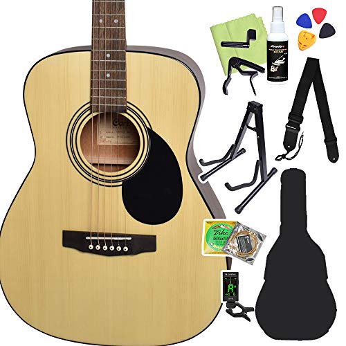 Amazon | Cort CAG-1F NAT アコースティックギター初心者12点セット