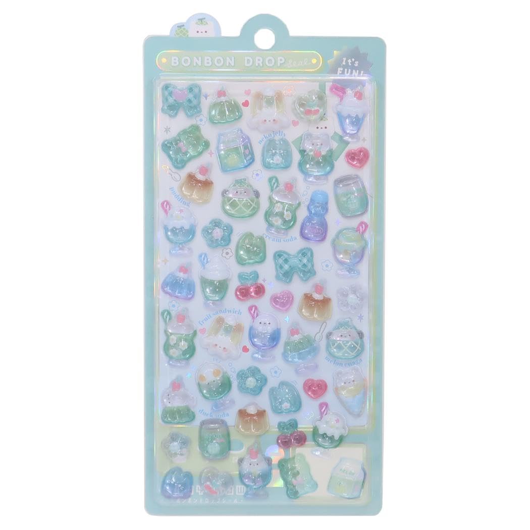 Amazon | クーリア シール ボンボンドロップシール めろめろボンボン
