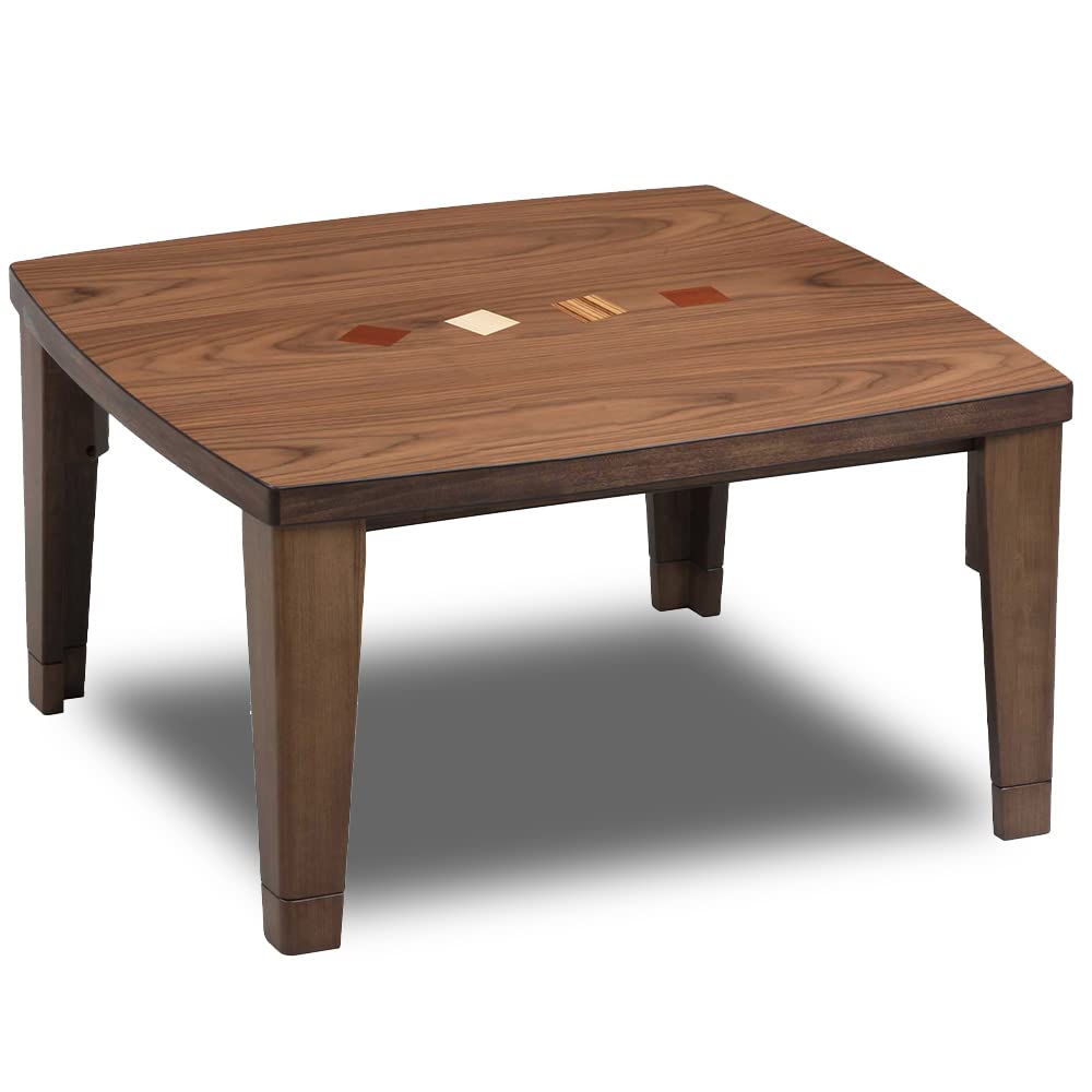 Amazon.co.jp : こたつ コタツテーブル 正方形 80×80 天然木