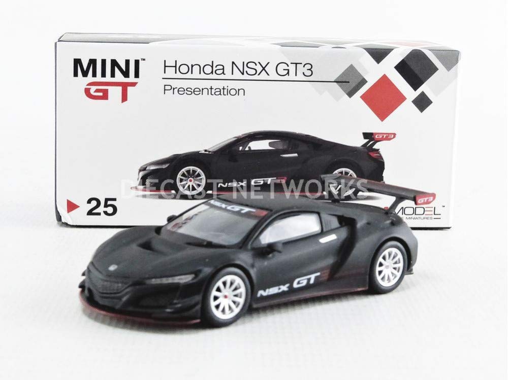 Amazon.com: MINI GT MGT00025-L-1/64 Honda NSX GT3 Presentation