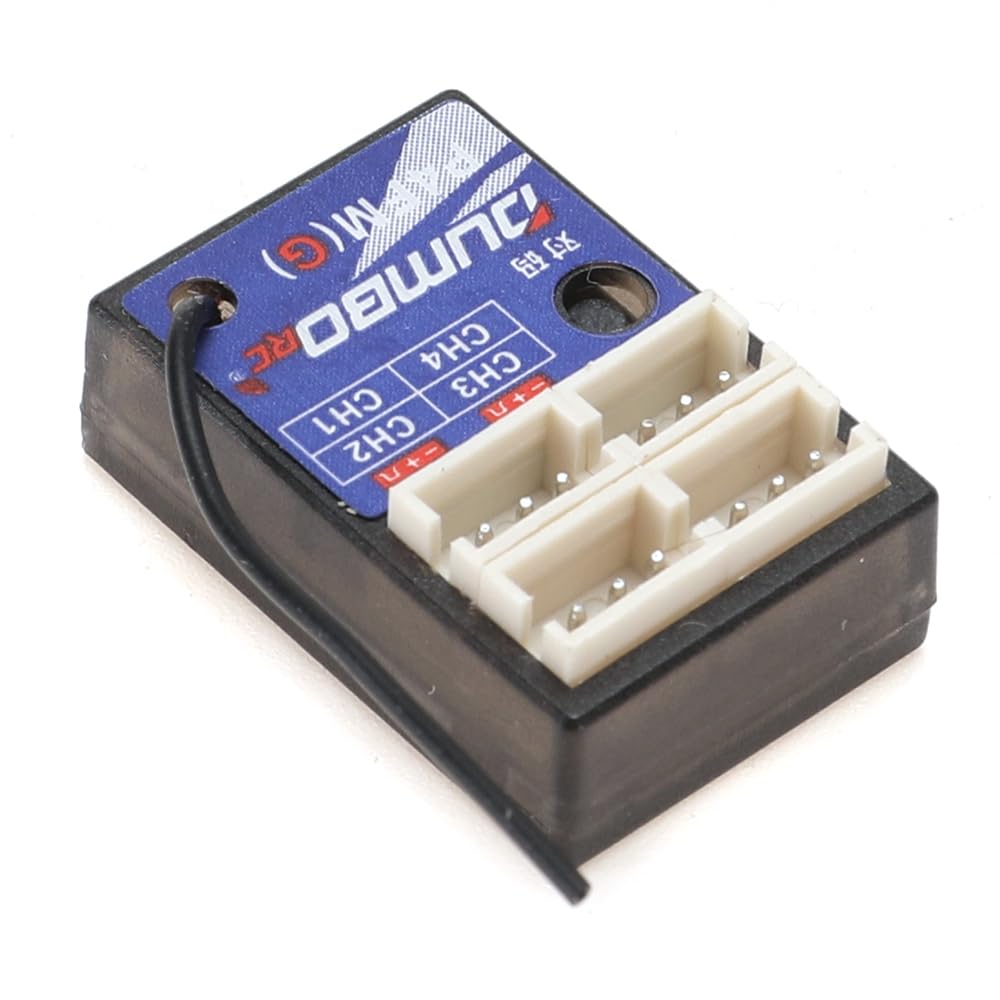 Amazon | DUMBORC 2.4G 4CHレシーバー DDF-350受信機 P4FM ミニチュア