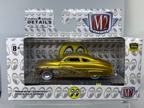 Amazon | M2 MACHINES 1/64 MOONEYES 1949 49 MERCURY CUSTOM