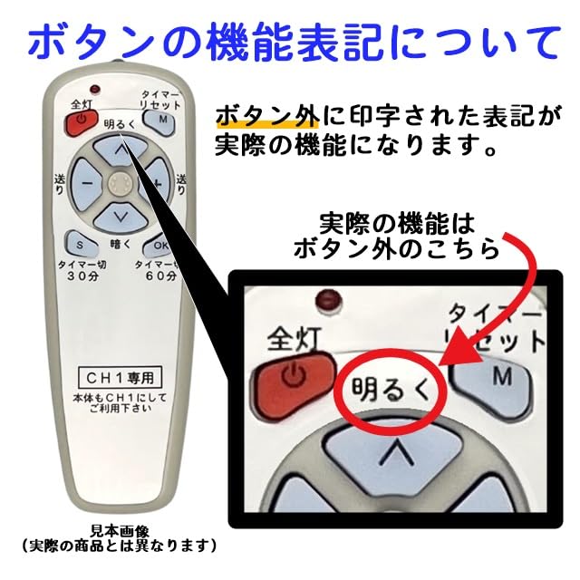 Amazon | 【代替リモコン162】plus more BIG-101 (CH1) 互換 (BIG-101