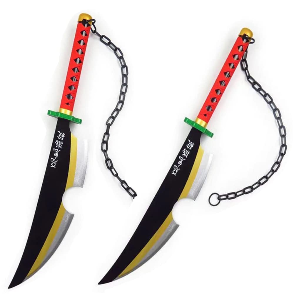 Amazon.co.jp: 遊郭編 鬼滅の刃 宇髄天元 刀 音柱 日輪刀 コスプレ道具