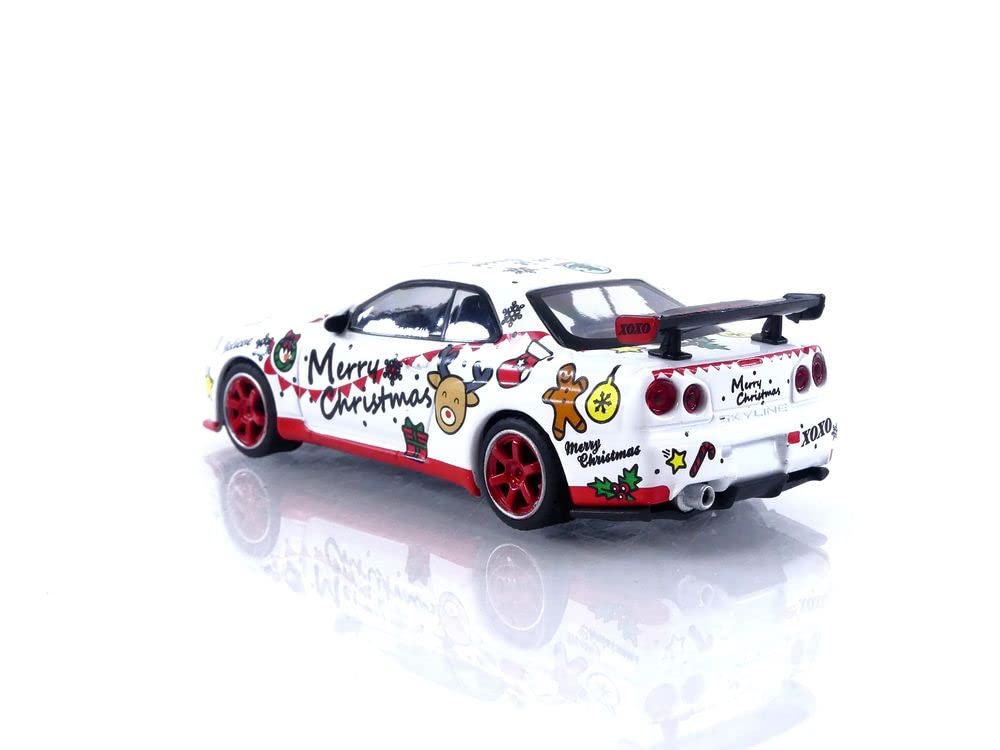 Amazon | MINI GT 1/64 ニッサン スカイライン GT-R R34 Top Secret