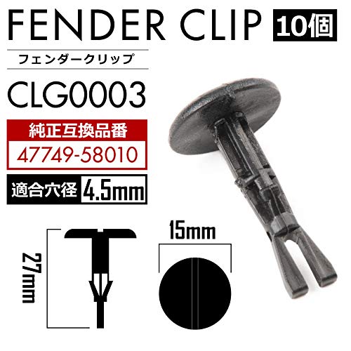 Amazon | INEX トヨタ フェンダークリップ 10個セット 純正互換品