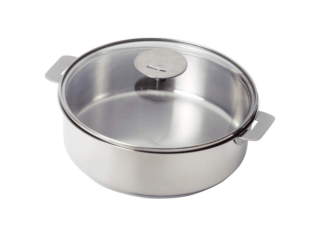 Amazon｜CRISTEL クリステル ステンレス 鍋 グラフィット浅鍋 22cm