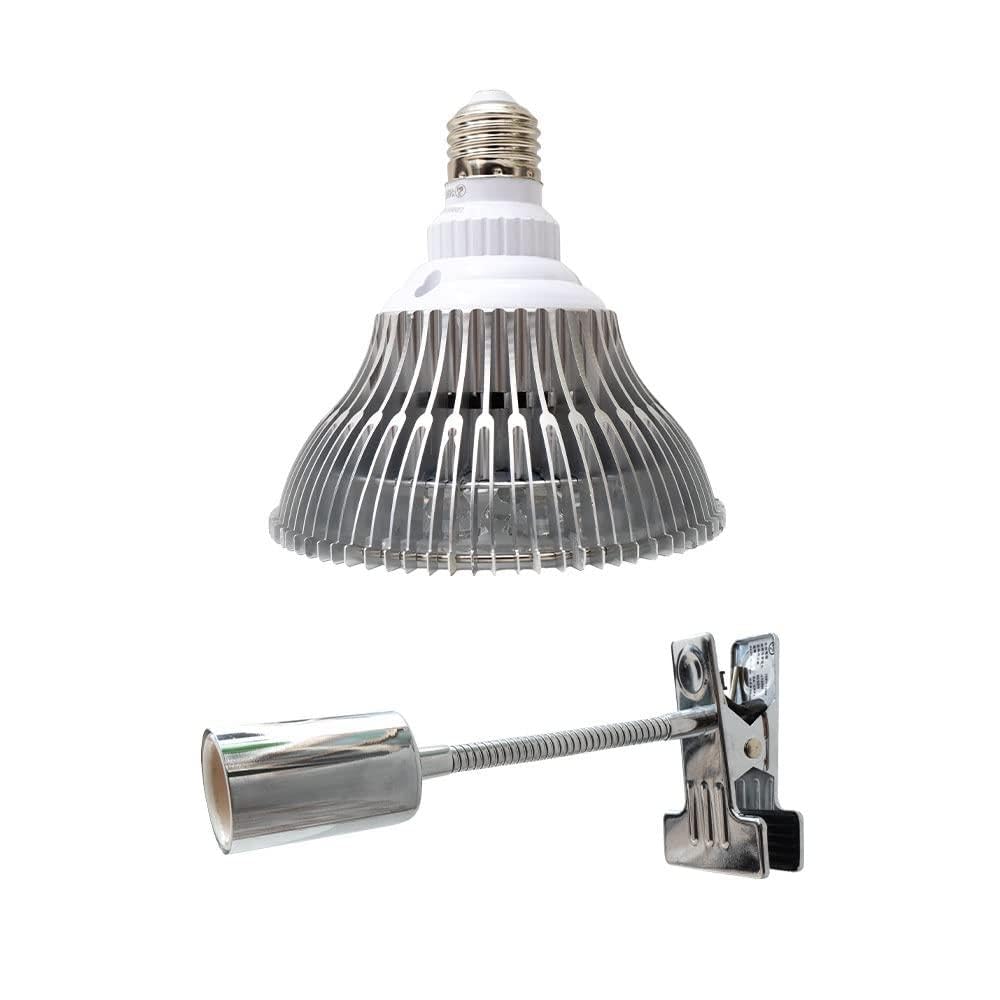 Amazon.co.jp: 【植物育成LED SUN-18W×E26 PLANT CLIP-A セット販売