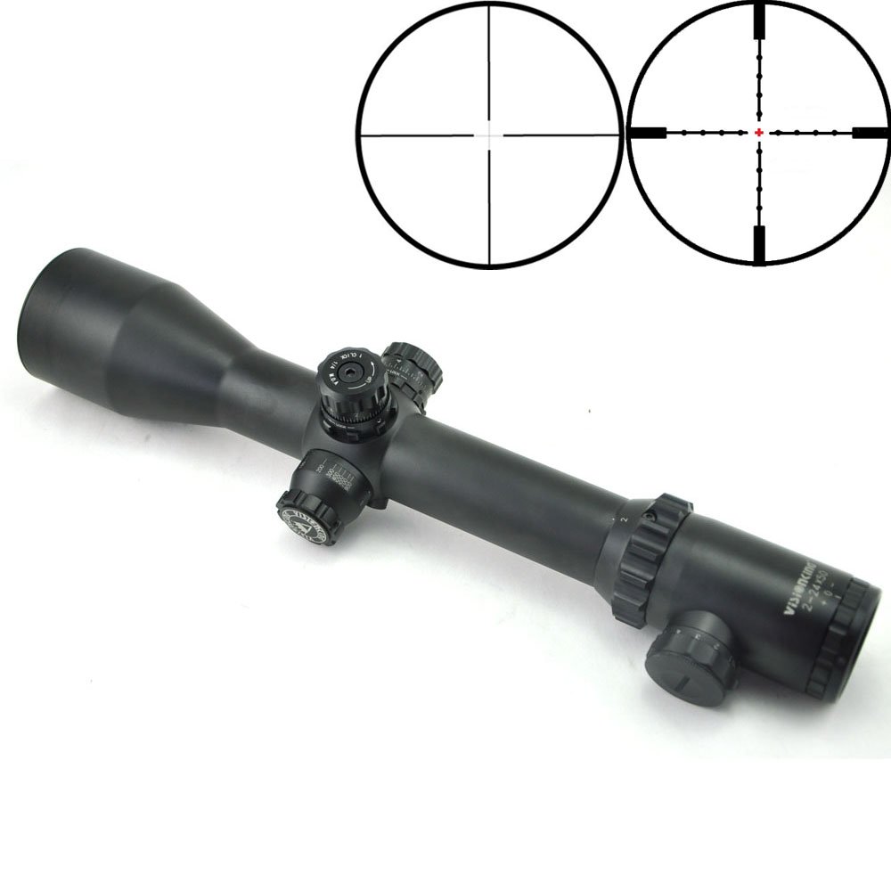Amazon.co.jp: Visionking 2-24x50 ライフルスコープ 2倍-24倍 第一