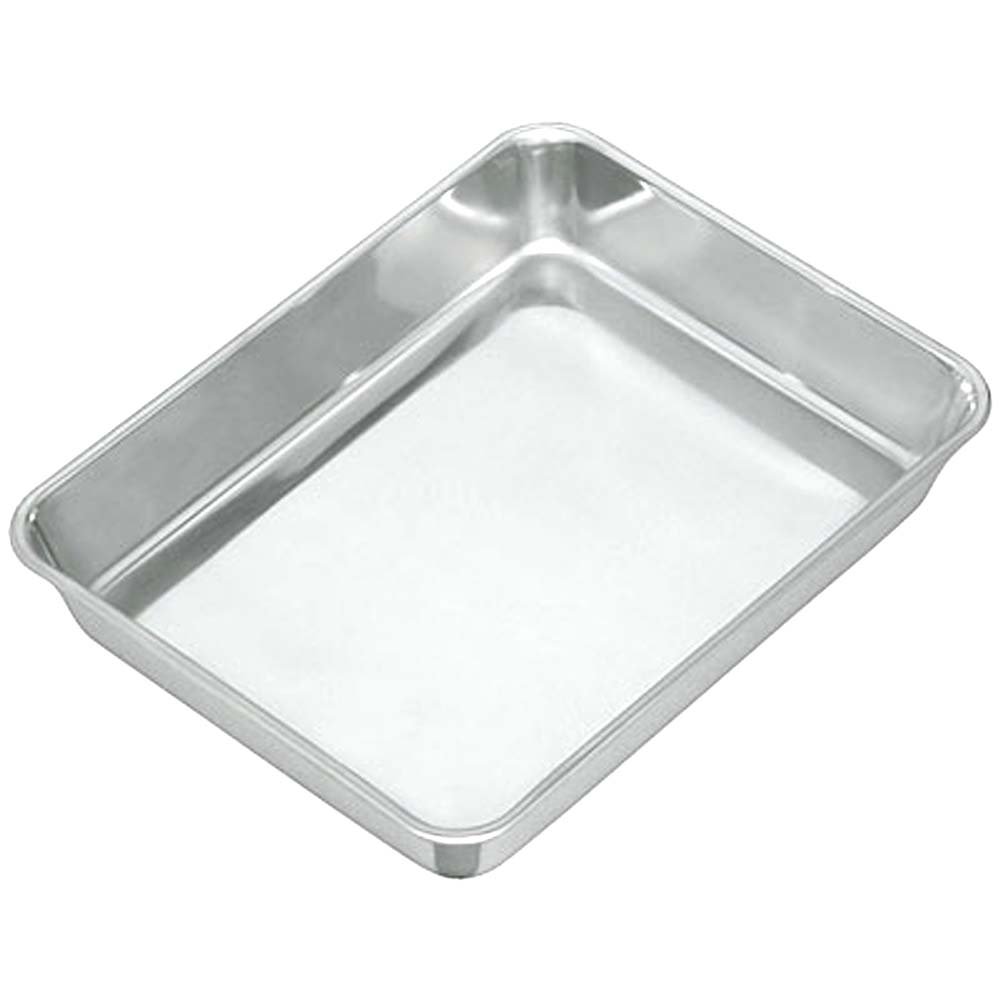 Amazon｜AG 18-8ステンレス 角バット 476x332xH82mm 6枚取｜バット