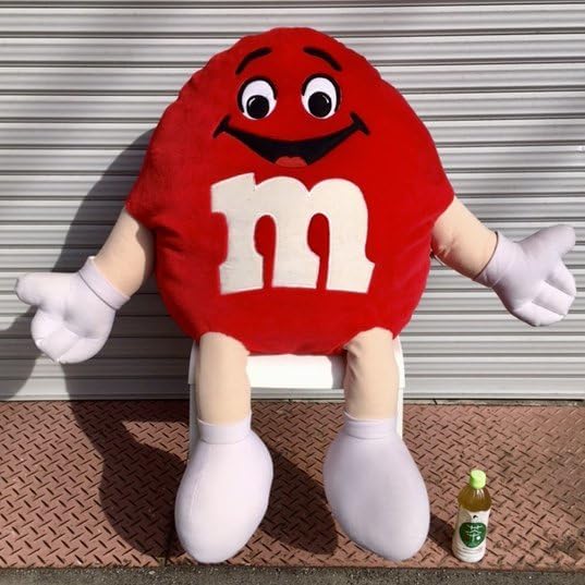 Amazon.co.jp: 超特大 非売品 M&M'S レッド 店頭用 ディスプレイ